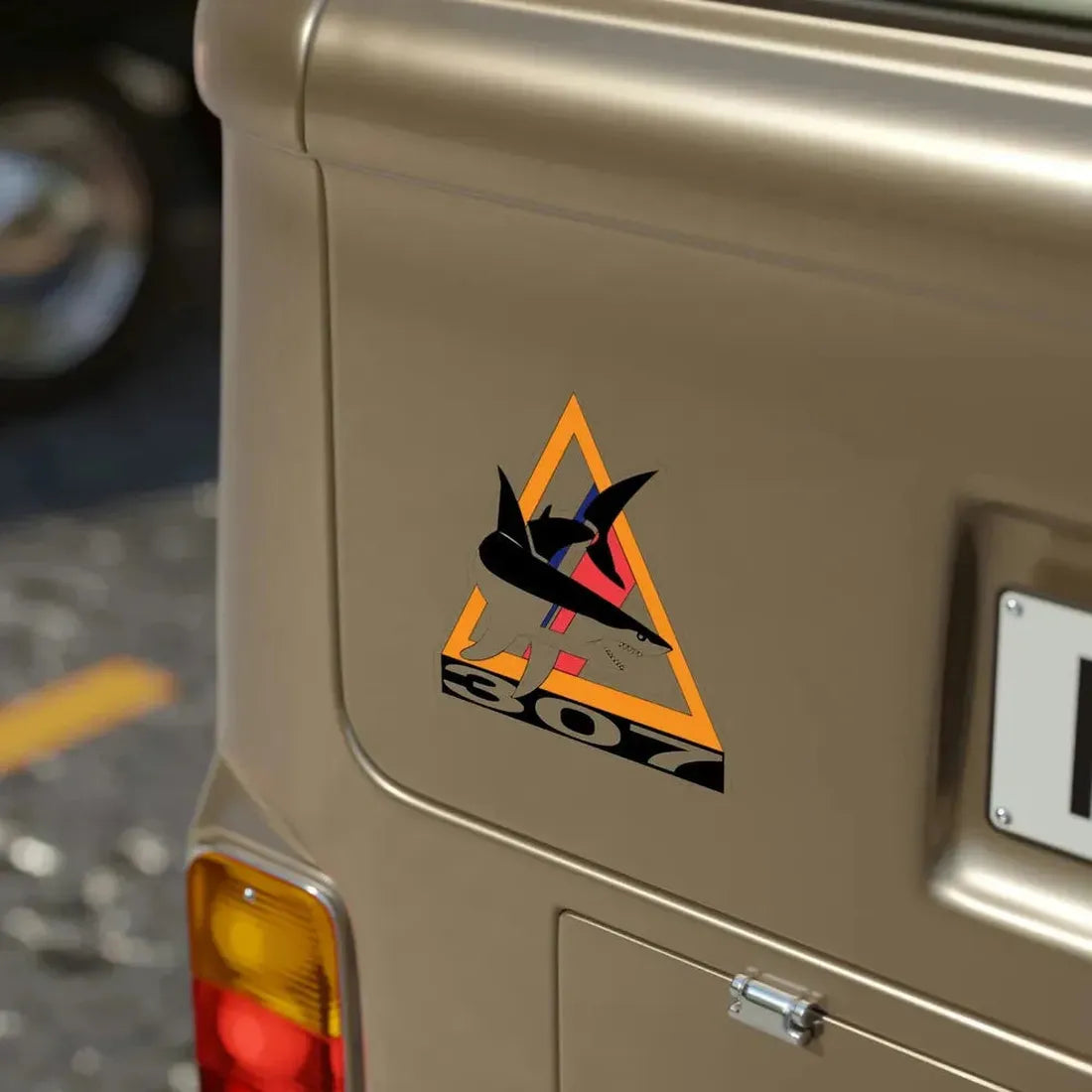 PSU 307 (U.S. Coast Guard) Transparent STICKER Die-Cut Vinyl Decal - The Sticker Space