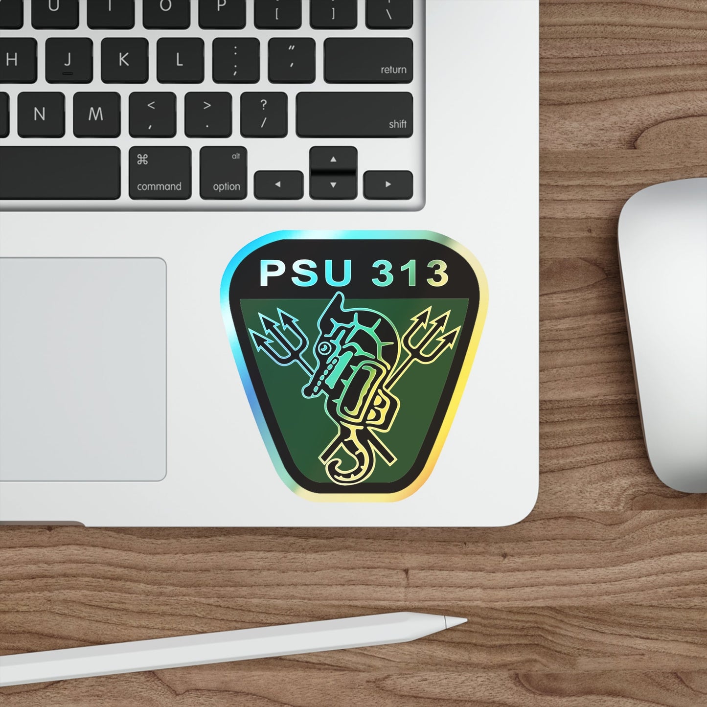 PSU 313 (U.S. Coast Guard) Holographic STICKER Die-Cut Vinyl Decal-The Sticker Space