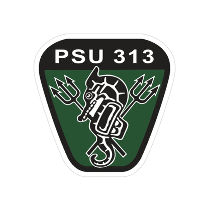 PSU 313 (U.S. Coast Guard) Transparent STICKER Die-Cut Vinyl Decal-2 Inch-The Sticker Space