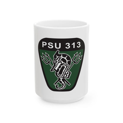 PSU 313 (U.S. Coast Guard) White Coffee Mug