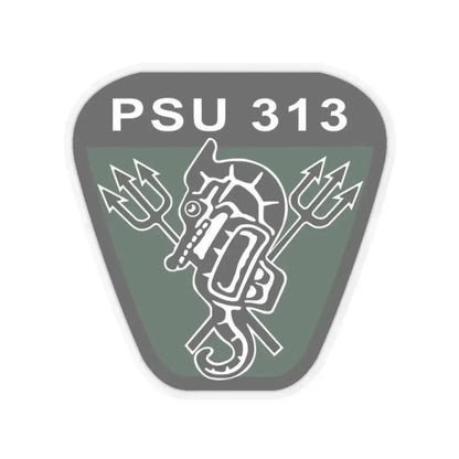 PSU 313 (U.S. Coast Guard) STICKER Vinyl Kiss-Cut Decal 2 Inch Transparent - The Sticker Space