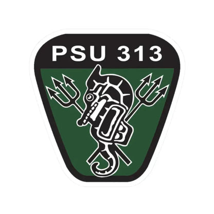 PSU 313 (U.S. Coast Guard) STICKER Vinyl Kiss-Cut Decal 2 Inch White - The Sticker Space