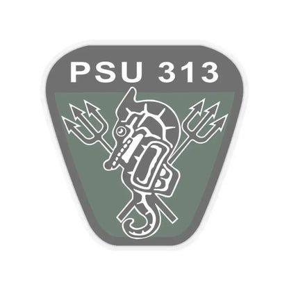 PSU 313 (U.S. Coast Guard) STICKER Vinyl Kiss-Cut Decal 6 Inch Transparent - The Sticker Space