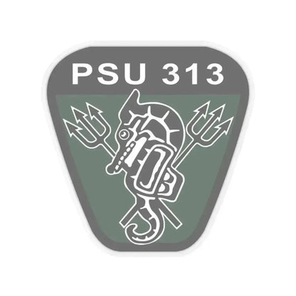 PSU 313 (U.S. Coast Guard) STICKER Vinyl Kiss-Cut Decal 6 Inch Transparent - The Sticker Space