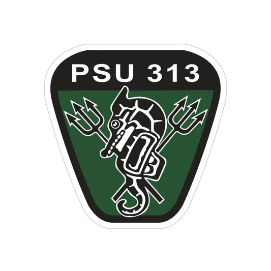 PSU 313 (U.S. Coast Guard) Transparent STICKER Die-Cut Vinyl Decal 6 Inch - The Sticker Space