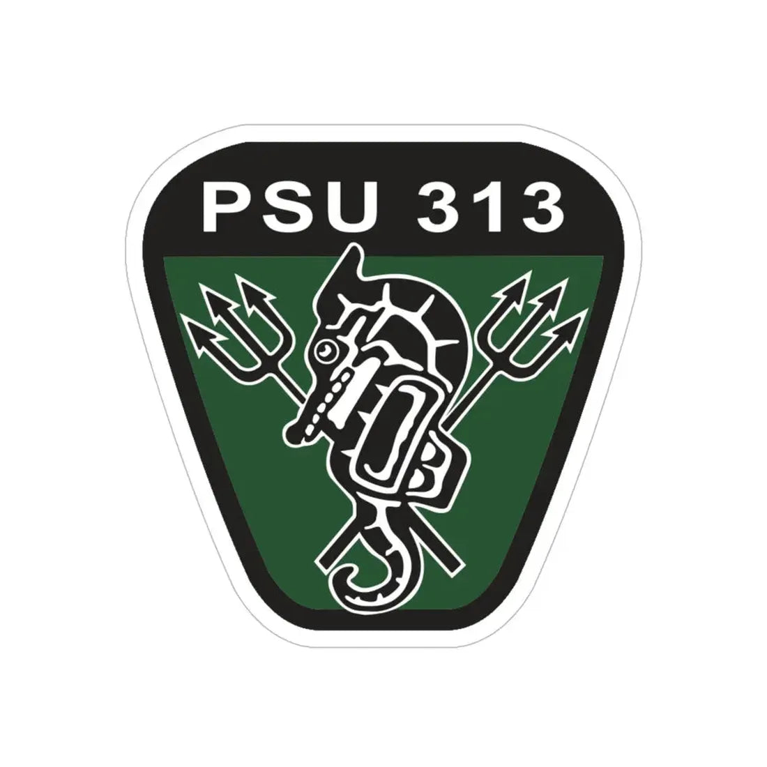 PSU 313 (U.S. Coast Guard) Transparent STICKER Die-Cut Vinyl Decal 6 Inch - The Sticker Space