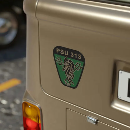 PSU 313 (U.S. Coast Guard) Transparent STICKER Die-Cut Vinyl Decal - The Sticker Space