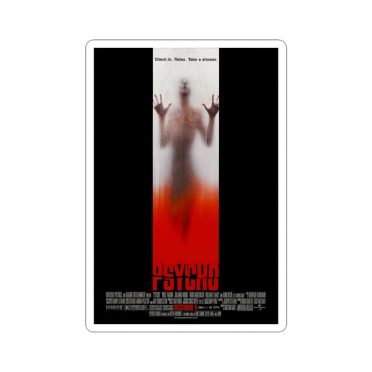 Psycho 1998 Movie Poster STICKER Vinyl Die-Cut Decal-6 Inch-The Sticker Space