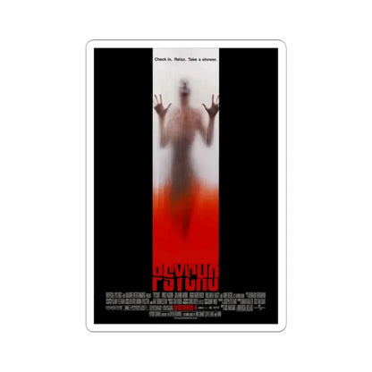 Psycho 1998 Movie Poster - STICKER Vinyl Kiss-Cut Decal 2 Inch White - The Sticker Space