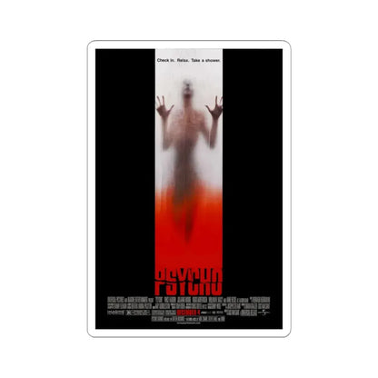Psycho 1998 Movie Poster - STICKER Vinyl Kiss-Cut Decal 4 Inch White - The Sticker Space