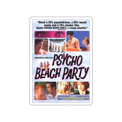 PSYCHO BEACH PARTY 2000 Movie Poster STICKER Vinyl Die-Cut Decal - The Sticker Space