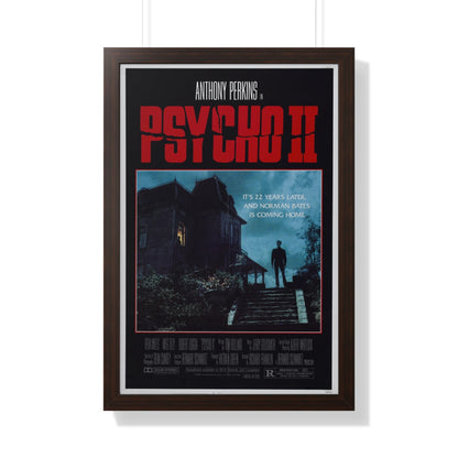 PSYCHO II 1983 - Framed Movie Poster-20" x 30"-The Sticker Space