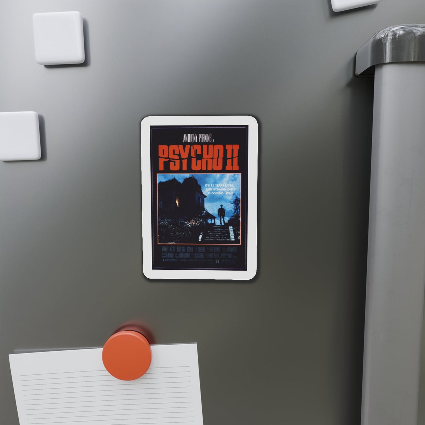 Psycho II 1983 Movie Poster Die-Cut Magnet-The Sticker Space