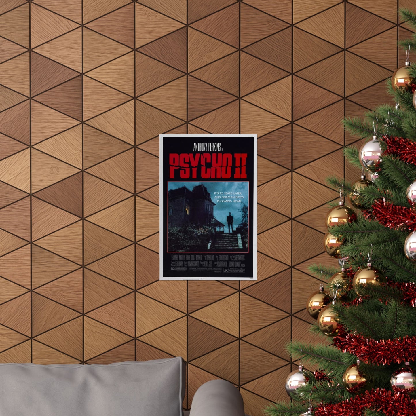 PSYCHO II 1983 - Paper Movie Poster-The Sticker Space