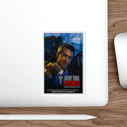 PSYCHO III 1986 Movie Poster STICKER Vinyl Die-Cut Decal-The Sticker Space