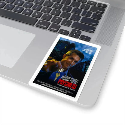 Psycho III 1986 Movie Poster - STICKER Vinyl Kiss-Cut Decal - The Sticker Space