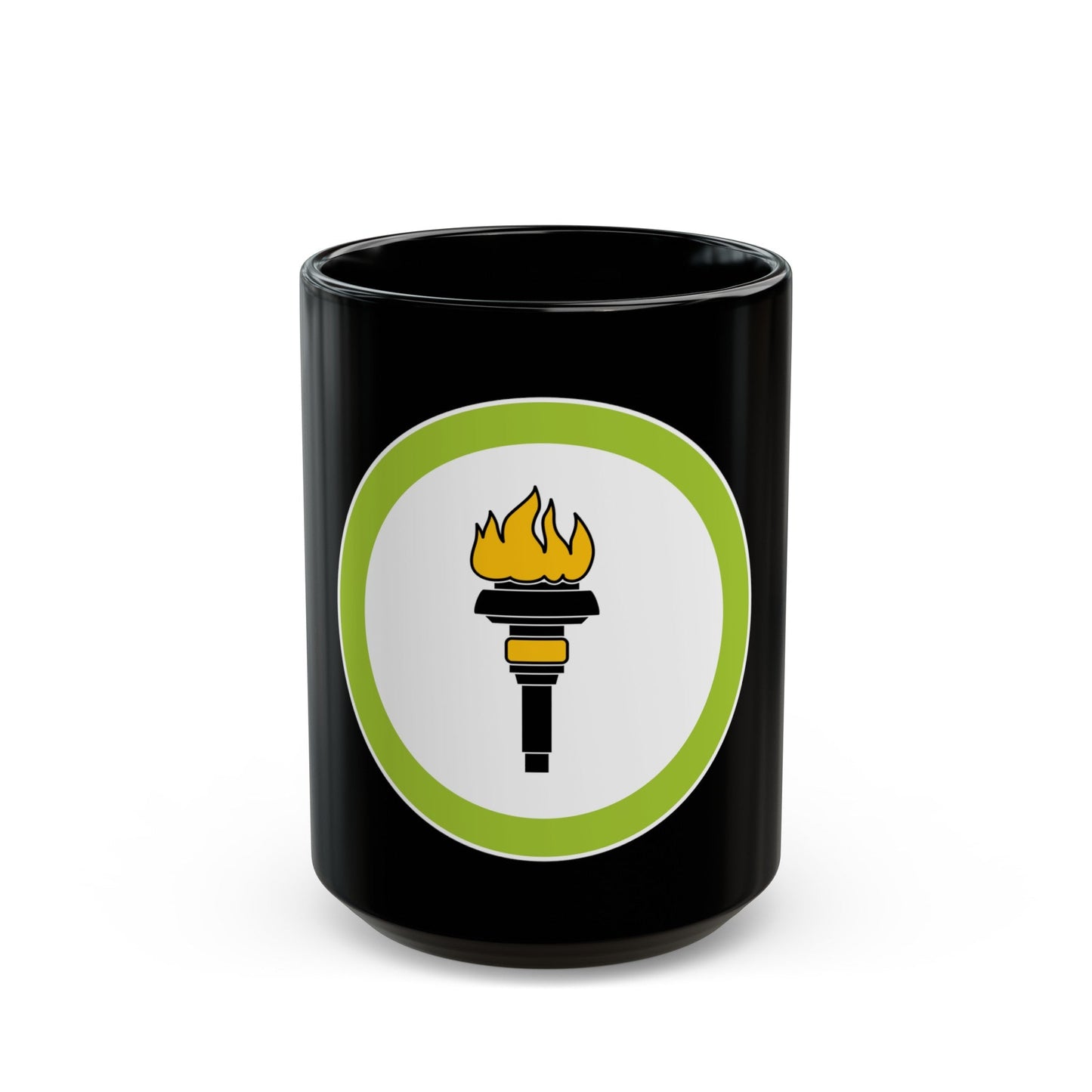 Public Health (Boy Scout Merit Badge) Black Coffee Mug-15oz-The Sticker Space