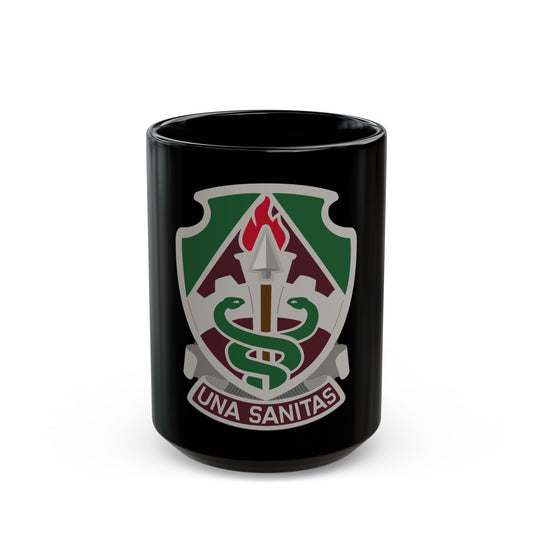 Public Health Center (U.S. Army) Black Coffee Mug-15oz-The Sticker Space