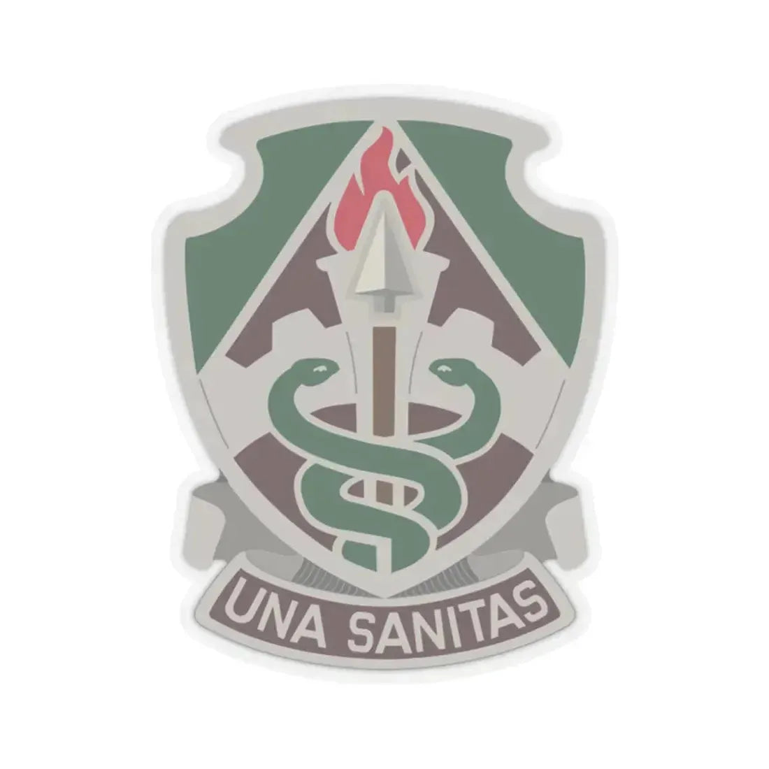 Public Health Center (U.S. Army) STICKER Vinyl Kiss-Cut Decal 2 Inch Transparent - The Sticker Space