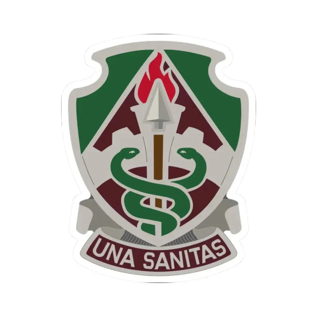 Public Health Center (U.S. Army) STICKER Vinyl Kiss-Cut Decal 2 Inch White - The Sticker Space