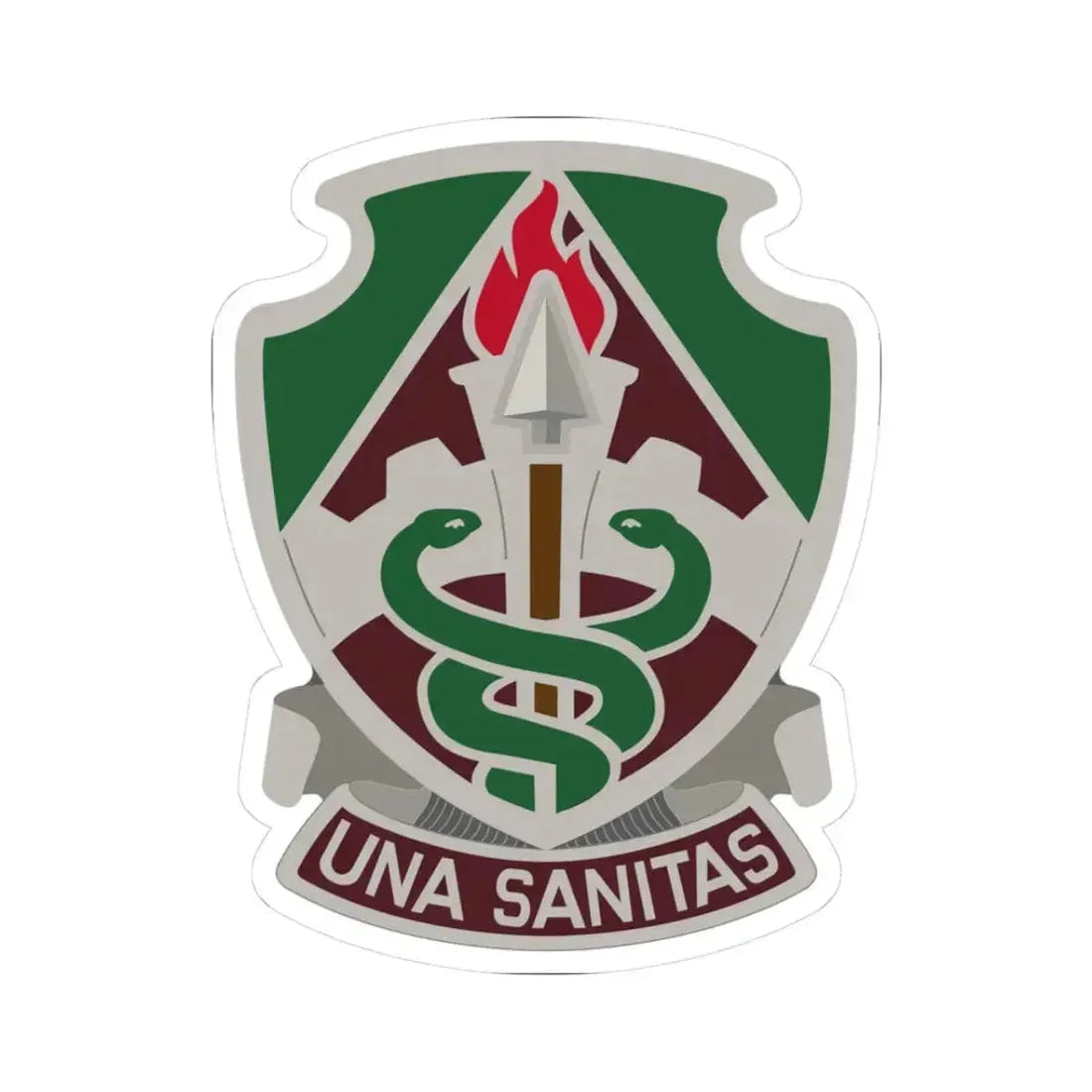 Public Health Center (U.S. Army) STICKER Vinyl Kiss-Cut Decal 3 Inch White - The Sticker Space