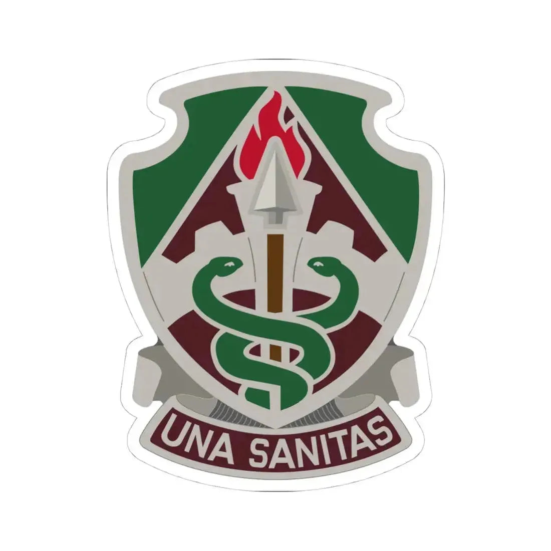 Public Health Center (U.S. Army) STICKER Vinyl Kiss-Cut Decal 4 Inch White - The Sticker Space