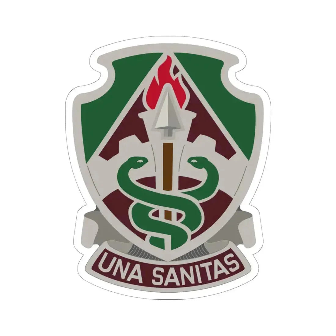 Public Health Center (U.S. Army) STICKER Vinyl Kiss-Cut Decal 6 Inch White - The Sticker Space