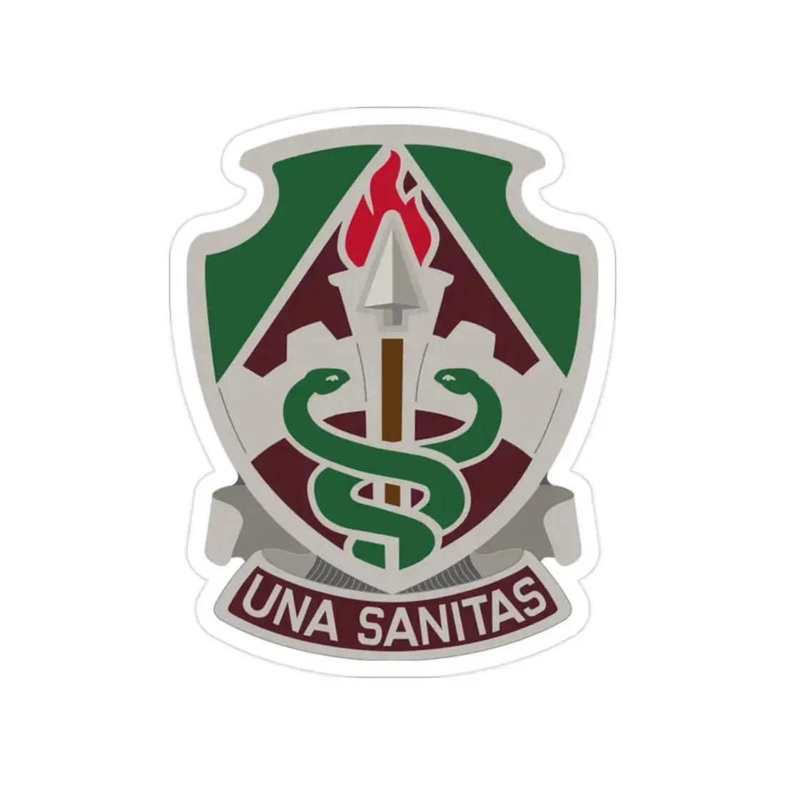 Public Health Center (U.S. Army) Transparent STICKER Die-Cut Vinyl Decal 2 Inch - The Sticker Space