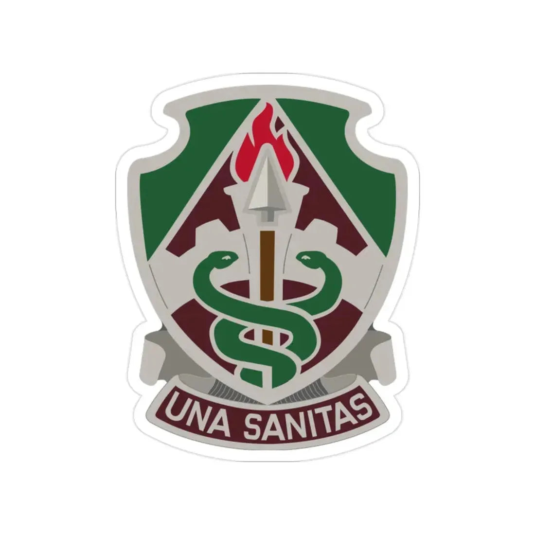 Public Health Center (U.S. Army) Transparent STICKER Die-Cut Vinyl Decal 2 Inch - The Sticker Space