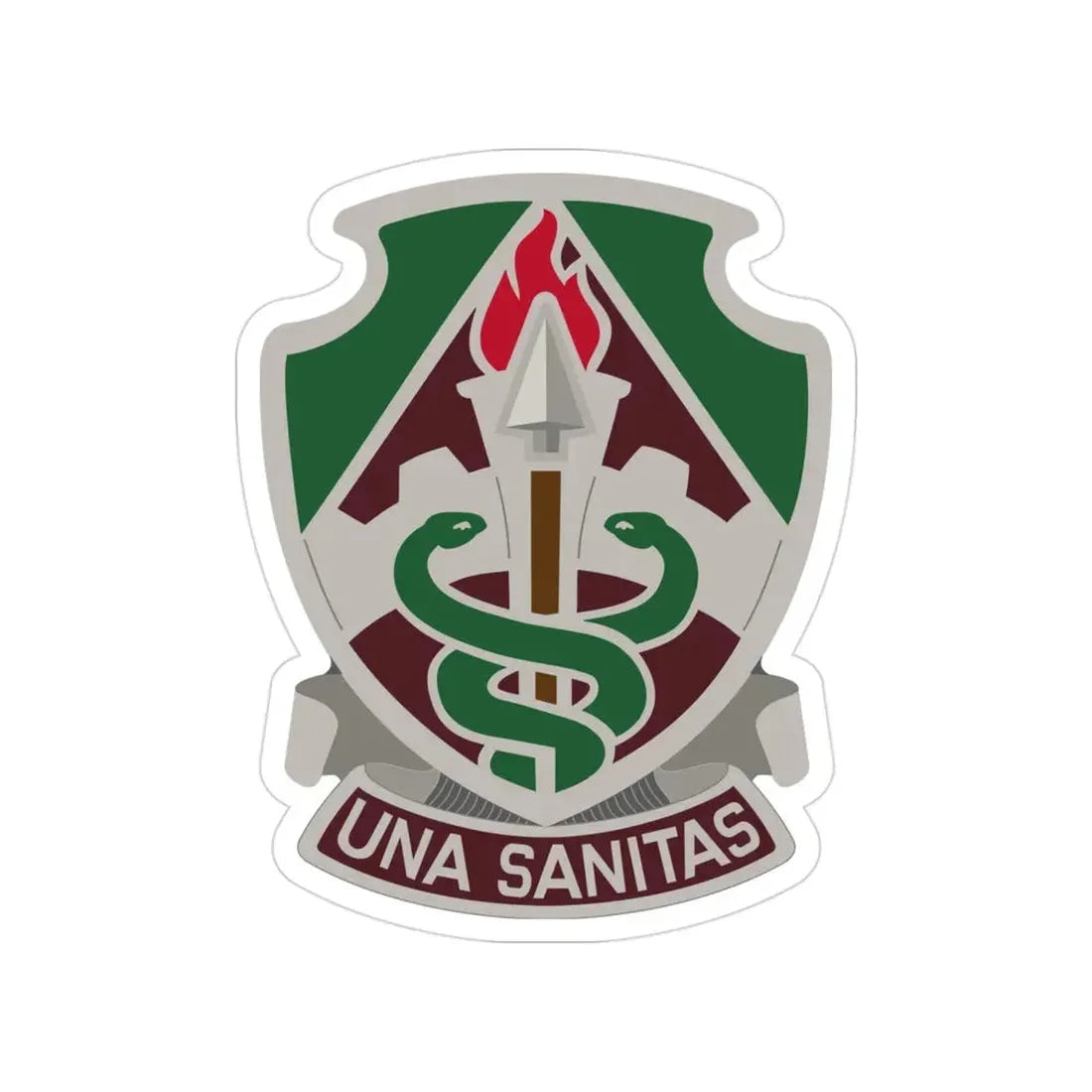 Public Health Center (U.S. Army) Transparent STICKER Die-Cut Vinyl Decal 3 Inch - The Sticker Space