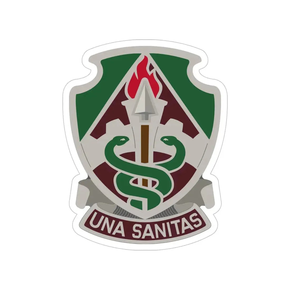 Public Health Center (U.S. Army) Transparent STICKER Die-Cut Vinyl Decal 5 Inch - The Sticker Space