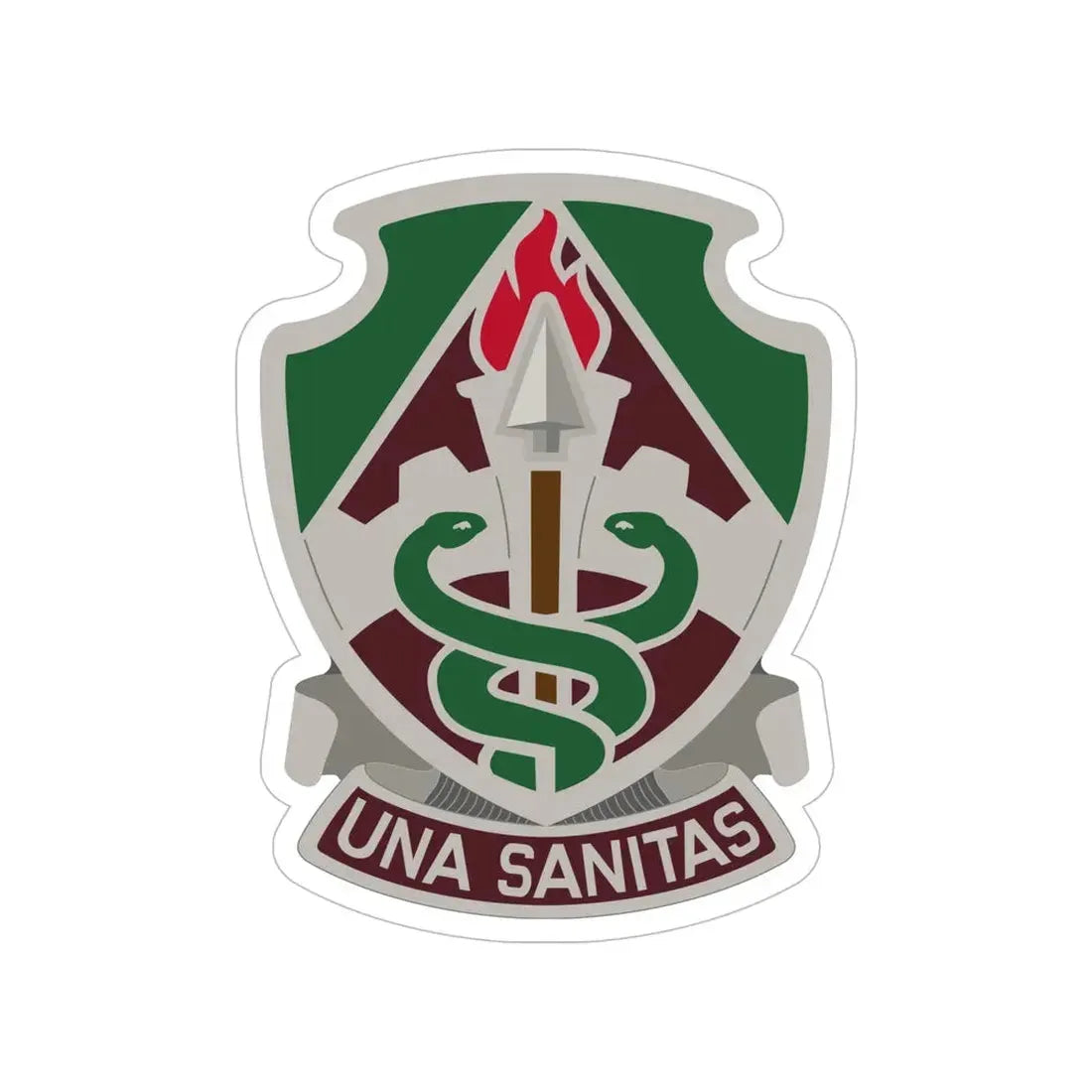 Public Health Center (U.S. Army) Transparent STICKER Die-Cut Vinyl Decal - The Sticker Space