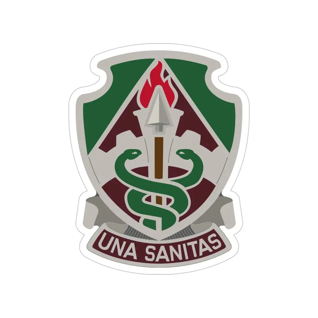 Public Health Center (U.S. Army) Transparent STICKER Die-Cut Vinyl Decal - The Sticker Space