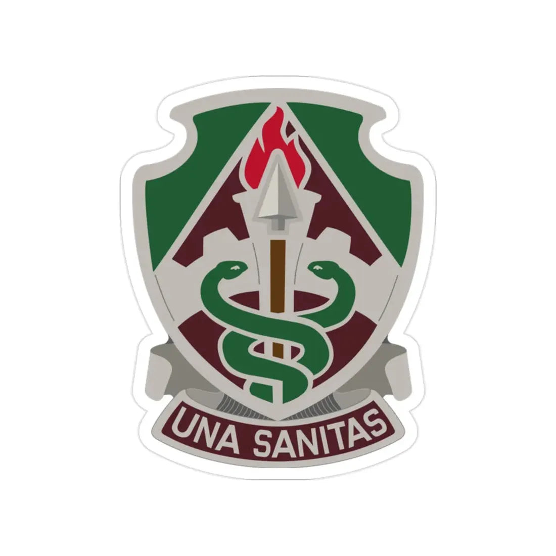 Public Health Center (U.S. Army) Transparent STICKER Die-Cut Vinyl Decal - The Sticker Space