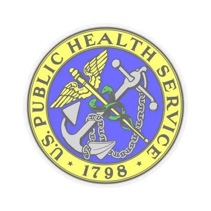 Public Health Service - STICKER Vinyl Kiss-Cut Decal 3 Inch Transparent - The Sticker Space