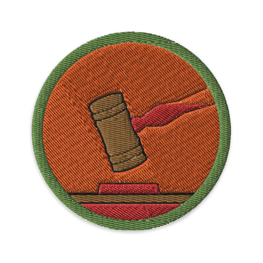 Public Speaking (Boy Scouts Merit Badge) Embroidered Patch-The Sticker Space