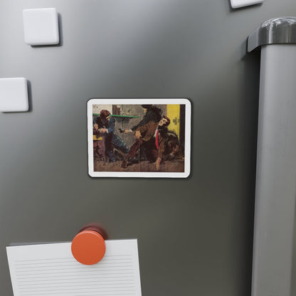 Publication unknown (2) (Magazine Illustration) Refrigerator Magnet-The Sticker Space