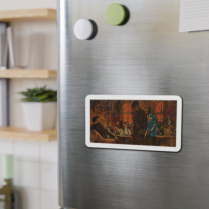 Publication unknown (3) (Magazine Illustration) Refrigerator Magnet-The Sticker Space