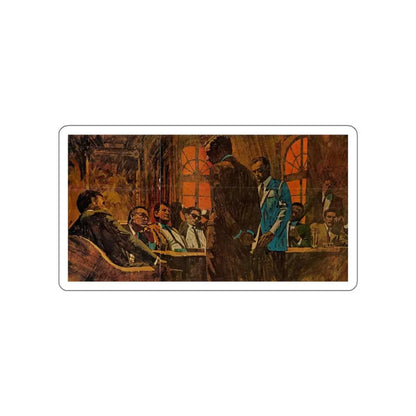 Publication unknown (3) (Magazine Illustration) STICKER Vinyl Die-Cut Decal - The Sticker Space