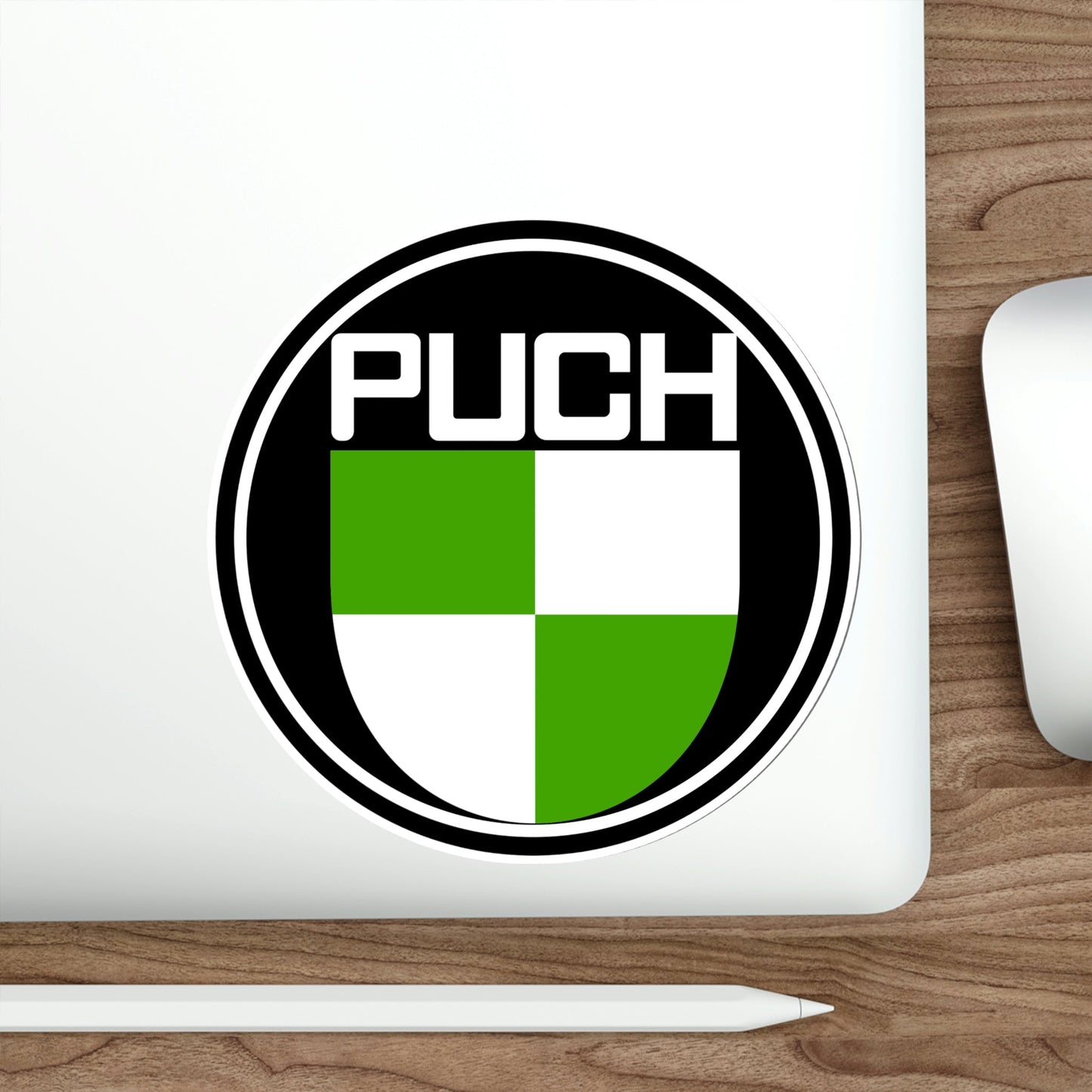 Puch Car Logo STICKER Vinyl Die-Cut Decal-The Sticker Space