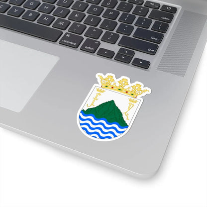 Puerto Plata Old Shield (Costa Rica) (Coat of Arms) STICKER Vinyl Kiss-Cut Decal - The Sticker Space