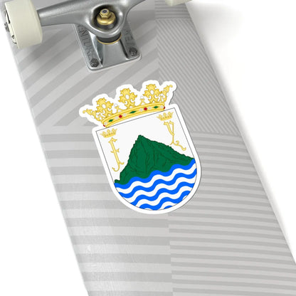 Puerto Plata Old Shield (Dominica) (Coat of Arms) STICKER Vinyl Kiss-Cut Decal - The Sticker Space