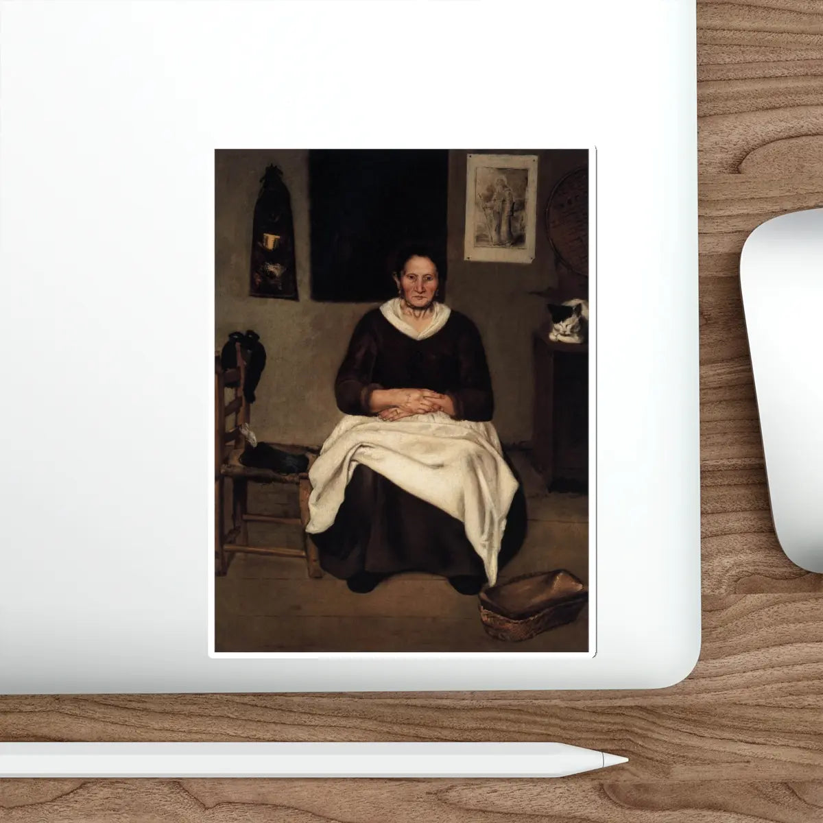 SKU:12784843745398685188 Sticker types:White Shape:Die-Cut Sizes:6" × 6"