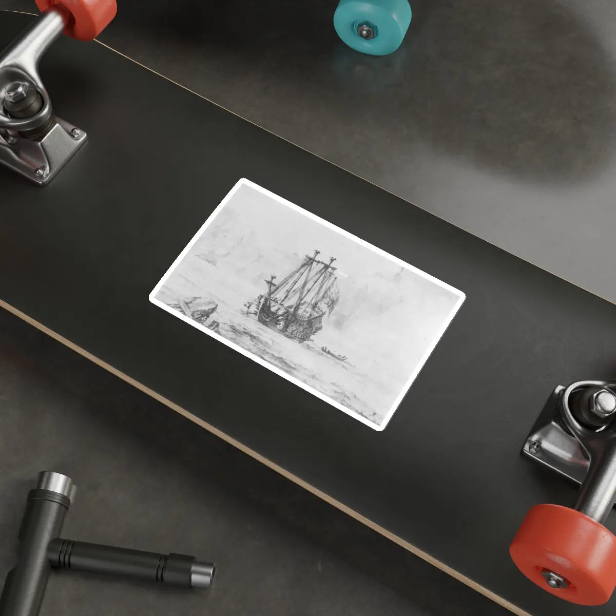 SKU:20468084401403814803 Sticker types:White Shape:Die-Cut Sizes:6" × 6"
