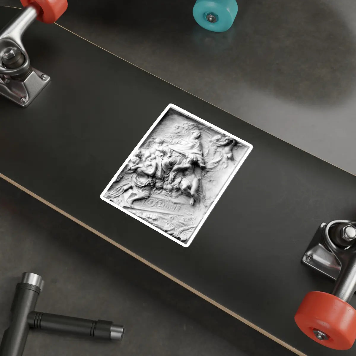 SKU:20381971133206802603 Sticker types:White Shape:Die-Cut Sizes:5" × 5"