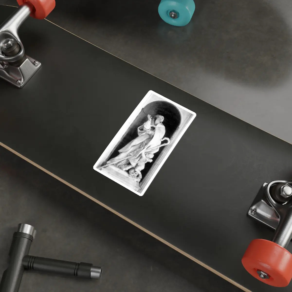 SKU:22842332704306405296 Sticker types:White Shape:Die-Cut Sizes:5" × 5"