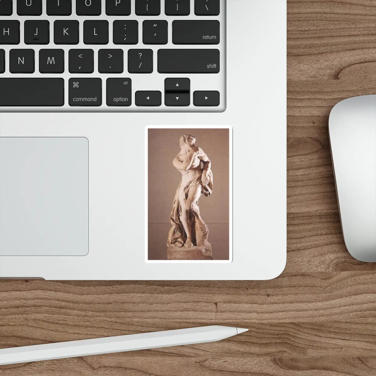 SKU:12243919896356396815 Sticker types:White Shape:Die-Cut Sizes:4" × 4"