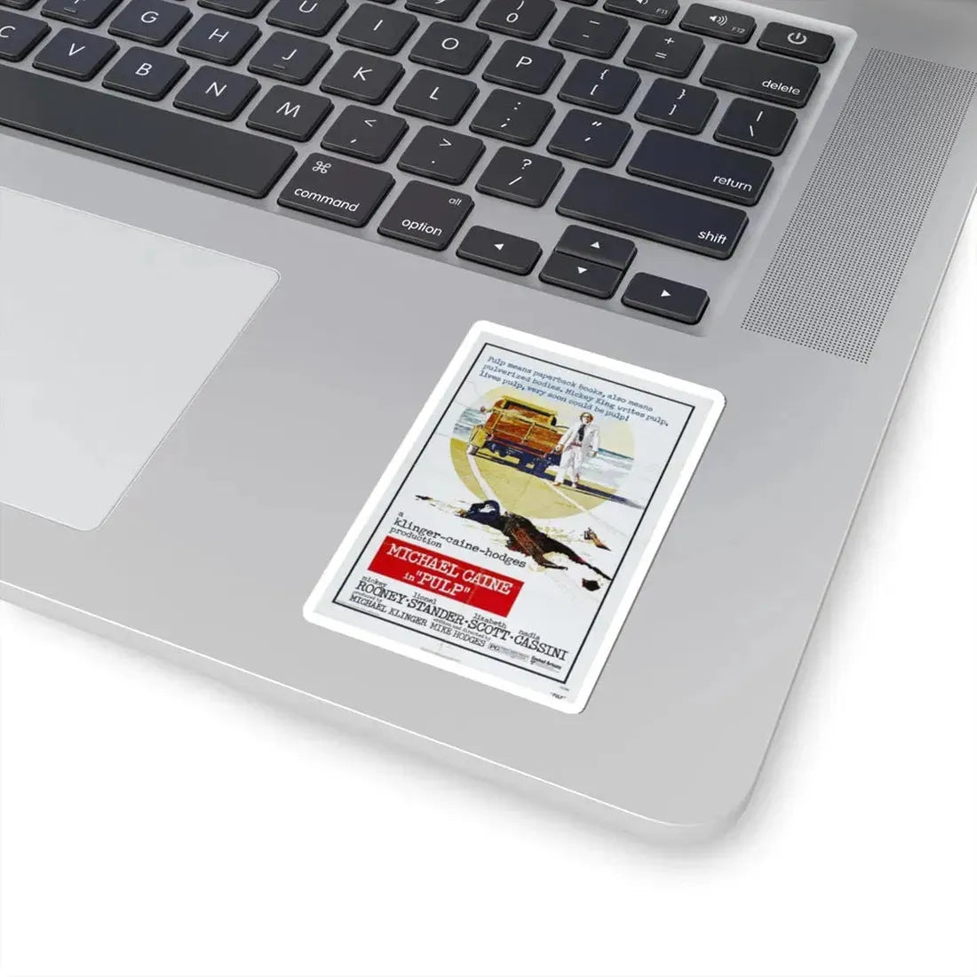 Pulp 1972 Movie Poster - STICKER Vinyl Kiss-Cut Decal - The Sticker Space