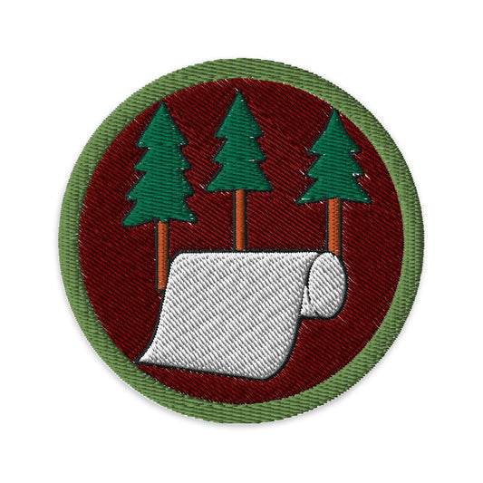 Pulp and Paper (Boy Scouts Merit Badge) Embroidered Patch-The Sticker Space