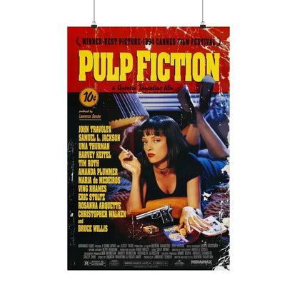 PULP FICTION (2) 1994 - Paper Movie Poster 20″ x 30″ Matte - The Sticker Space